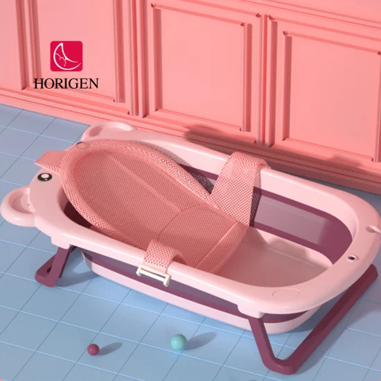 Novos produtos de plástico novo estilo banheira dobrável para bebês boa banheira dobrável para bebês com banheira dobrável portátil