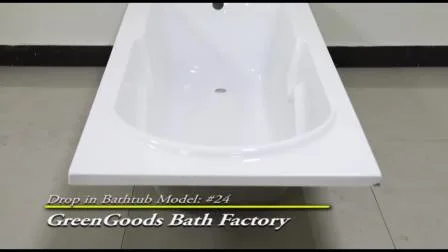 Greengoods Sanitary Ware CE aprovou gota de acrílico na banheira para adultos