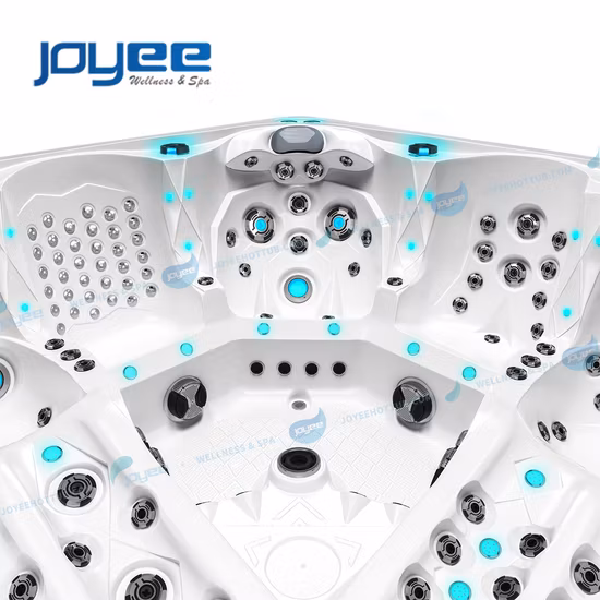 Joyee 5 Pessoas Balboa Massagem SPA Banheira de hidromassagem ao ar livre Banheira de hidromassagem SPA Jacuzzi