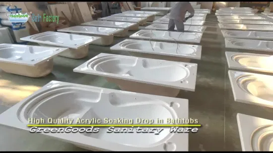 Preço baixo chinês 1400mm tamanhos pequenos banheira de acrílico banheiro gota na banheira